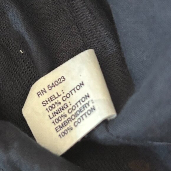 GAP Eyelet Cotton Spaghetti Strap Square Neck Above Knee Dress Size 10 Lined - Picture 9 of 14